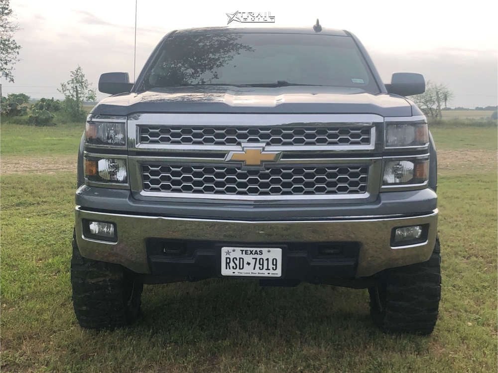 2015 Chevrolet Silverado 1500 Wheel Offset Aggressive > 1" Outside ...