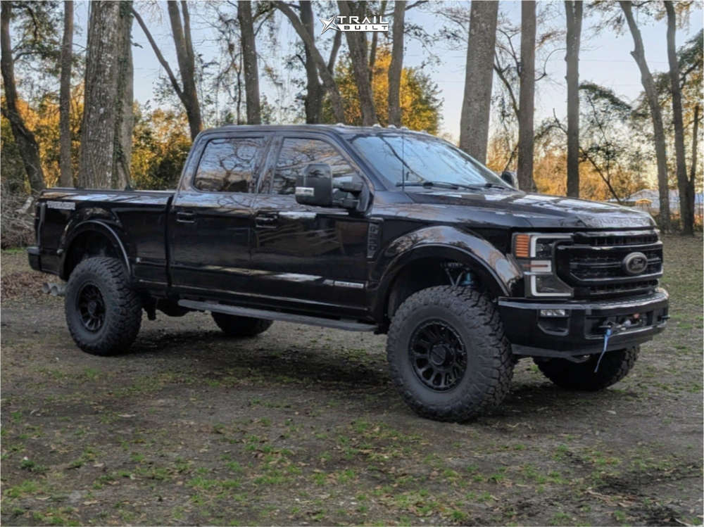 2022 Ford F-250 Super Duty Wheel Offset Aggressive > 1