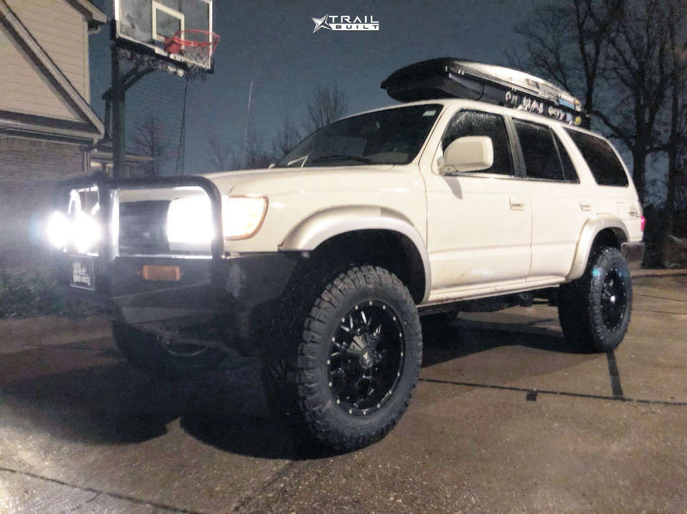 2002 Toyota 4Runner Wheel Offset Slightly Aggressive Suspension Lift 3 ...