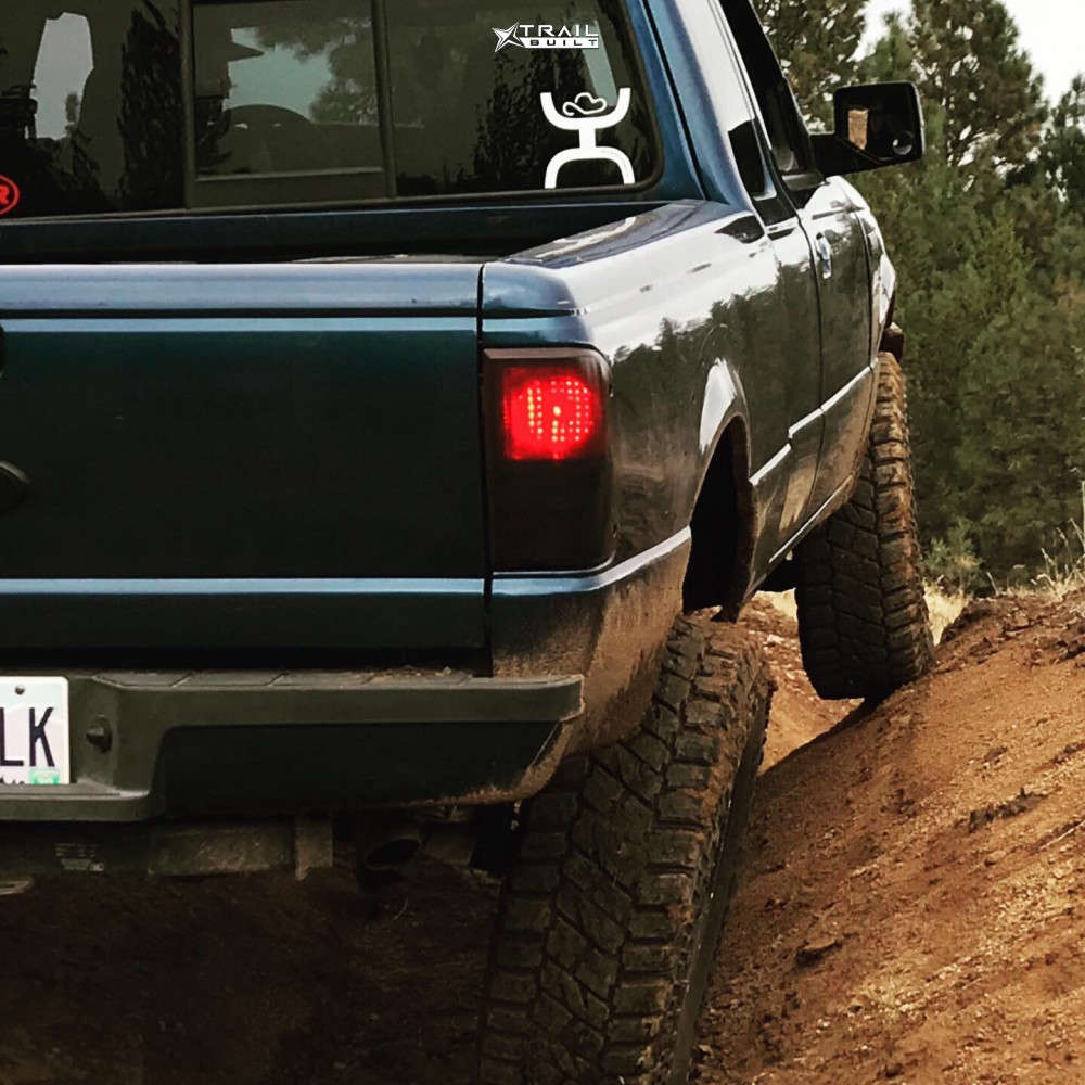2009 Ford Ranger Wheel Offset Flush Suspension Lift 2.5