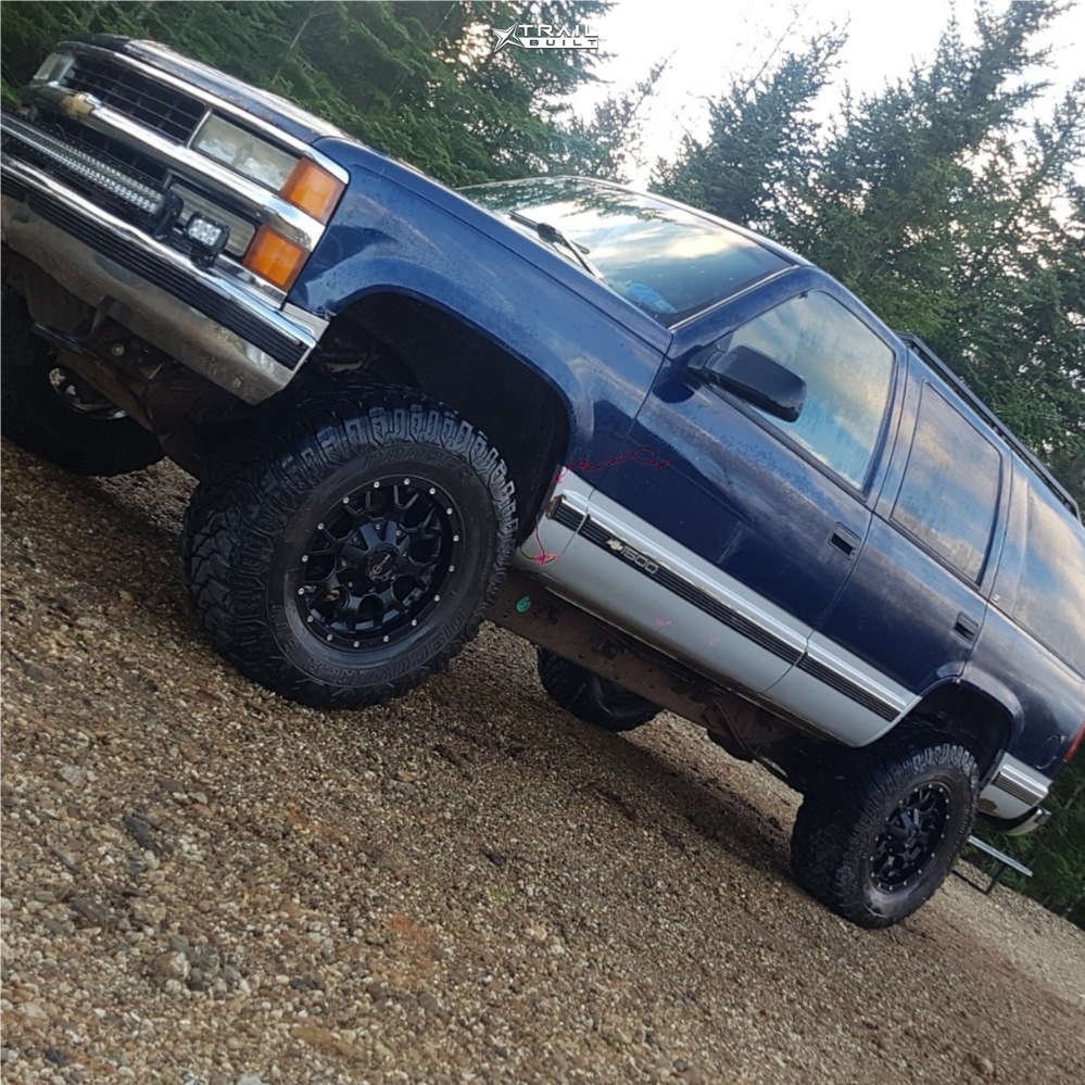 1996 Chevrolet Tahoe Wheel Offset Aggressive > 1