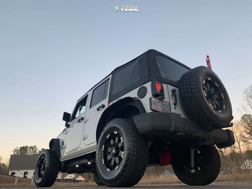 2011 Jeep Wrangler Wheel Offset Aggressive > 1
