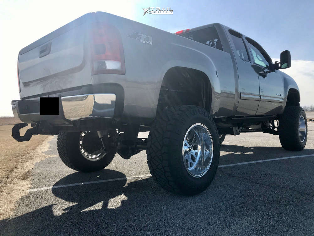 2012 GMC Sierra 2500 HD Wheel Offset Super Aggressive 3"5" Suspension