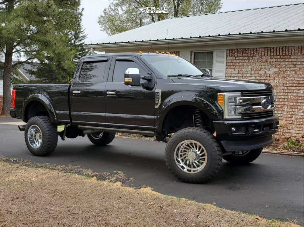 2017 Ford F250 Super Duty Wheel Offset Super Aggressive 3"5