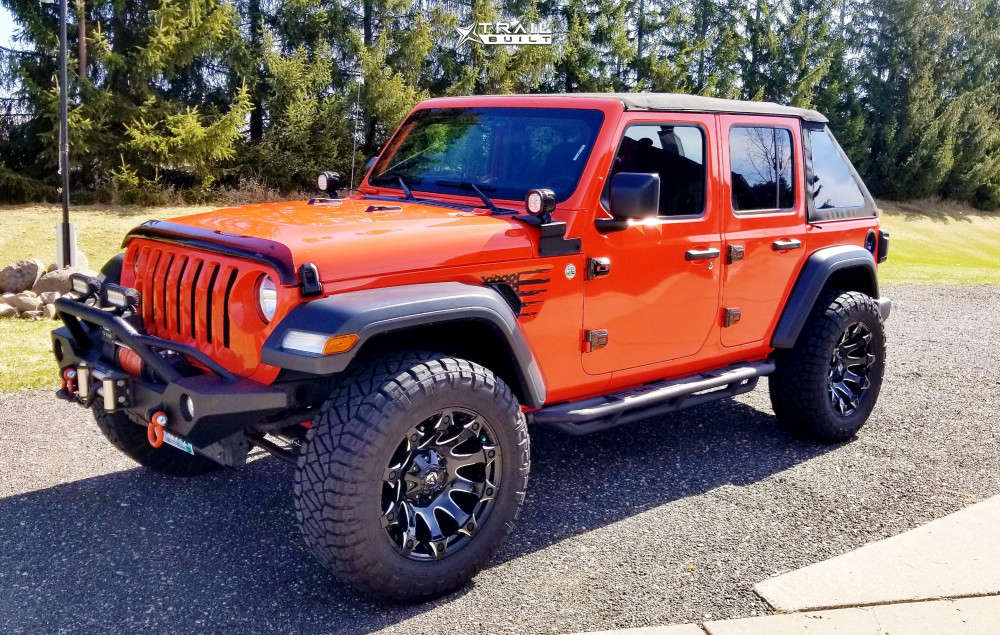 2018 Jeep Wrangler Wheel Offset Aggressive > 1