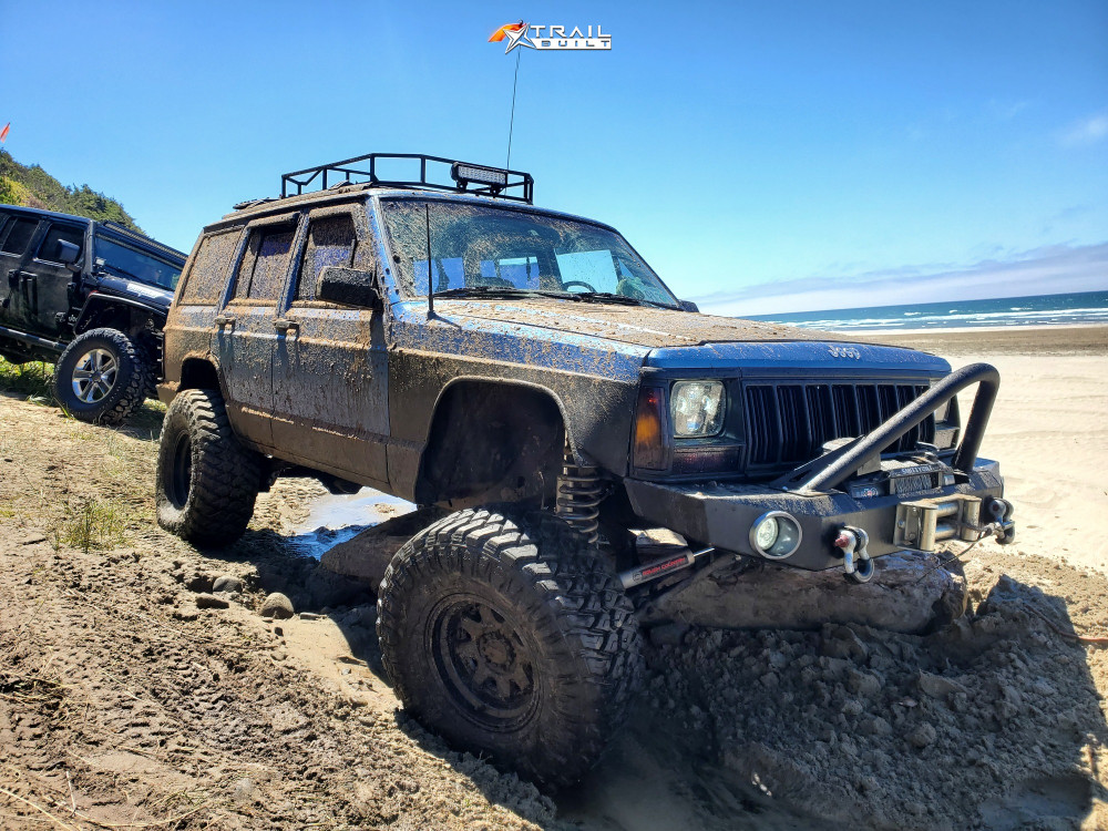 1992 Jeep Cherokee Wheel Offset Aggressive > 1