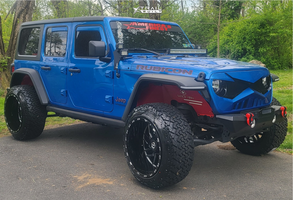 2021 Jeep Wrangler Wheel Offset Aggressive > 1