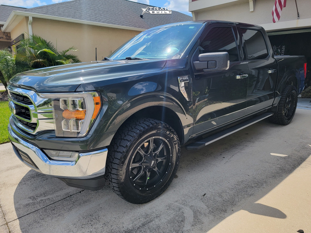 2021 Ford F-150 Wheel Offset Aggressive > 1
