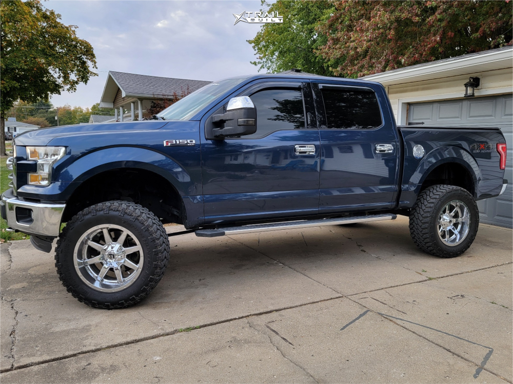 2017 Ford F-150 Wheel Offset Super Aggressive 3