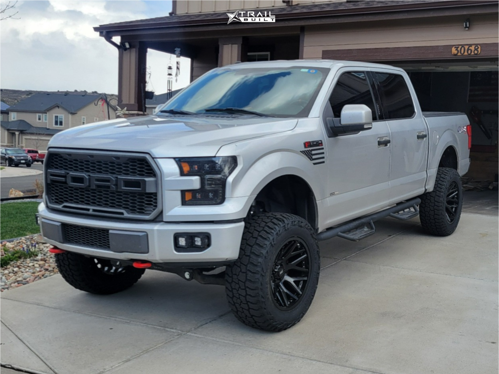 2016 Ford F-150 Wheel Offset Aggressive > 1